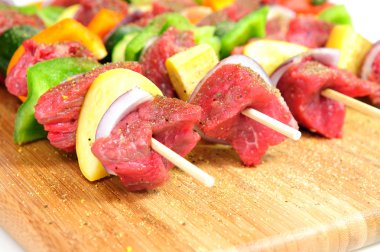 Steak Shish Kabob clipart