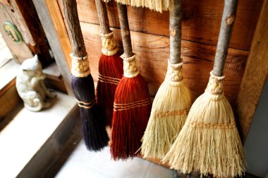 Handmade Brooms clipart