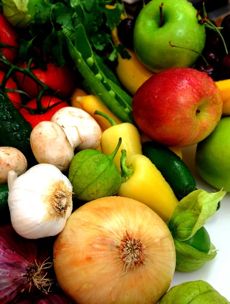 Vegtables e frutas — Fotografia de Stock