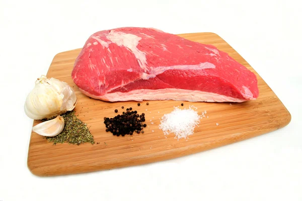 Tri Tip Roast And Species — Stock Photo, Image