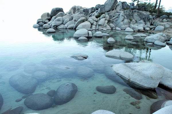 stock image Clear Water And Granite Boulders