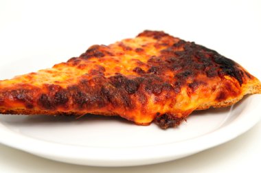 Re-heated Burnt Pizza clipart