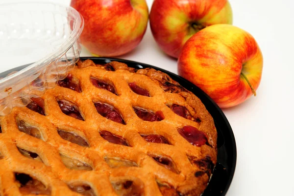 アップルパイとリンゴ — ストック写真
