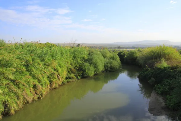 Rzeki jordan — Zdjęcie stockowe