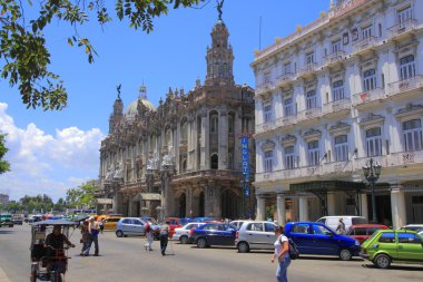 The Great Theater in Havana clipart