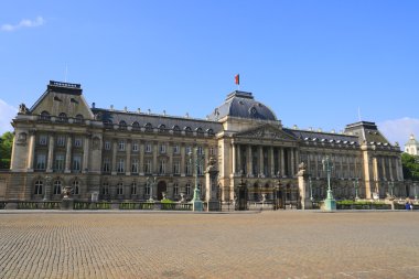 The Royal Palace in Brussels clipart