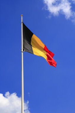 The flag of Belgium clipart