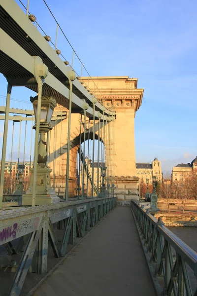 El puente de la cadena — Foto de Stock