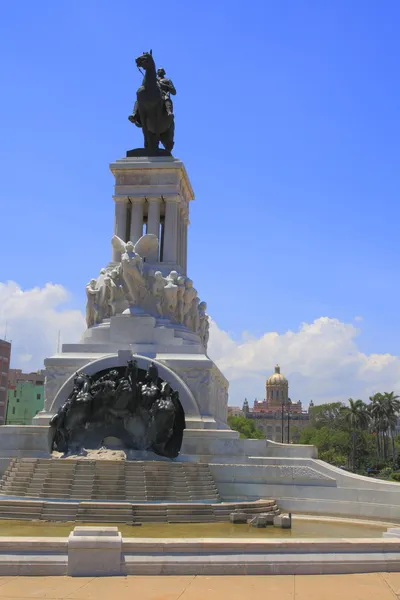 Havana'da heykeli — Stok fotoğraf