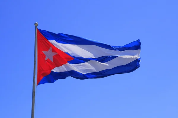 stock image Cuba's national flag