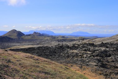 The lava field of Leirhnjukur clipart