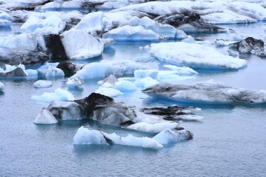 The Jokulsarlon lake clipart