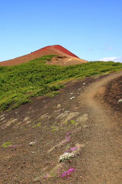 Trasa Zwiedzanie wulkanu — Zdjęcie stockowe