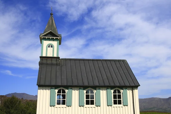 Thingvellir Church — Stock Photo, Image