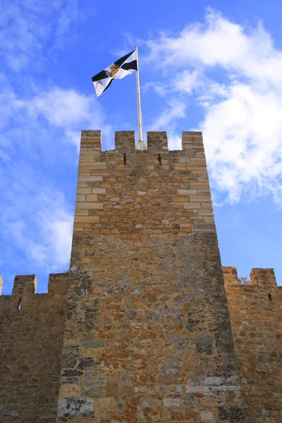 Castelo де Сан Jorge — стокове фото
