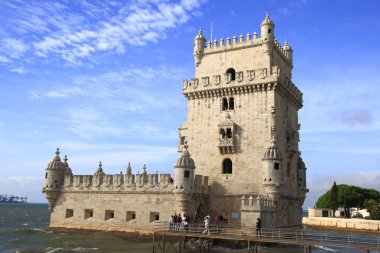The Torre de Belém clipart