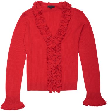 Women's Knitted blouse. clipart