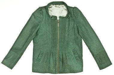 Green Women's jacket clipart