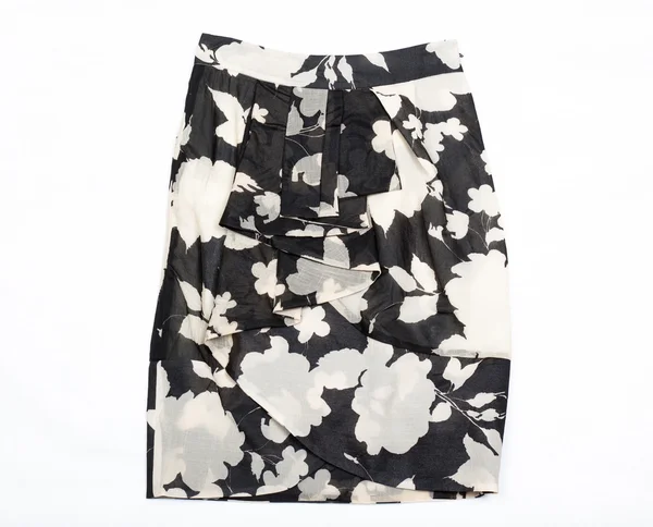 Black and white women's skirt. — Stock Photo, Image