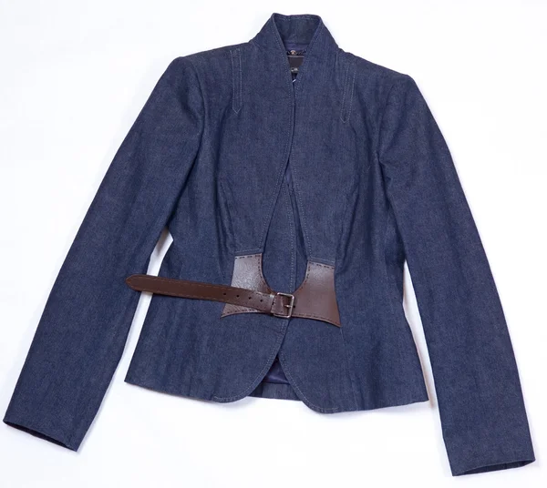 Women's denim jacket — Stock Photo, Image