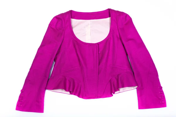 Женская розовая блузка — стоковое фото