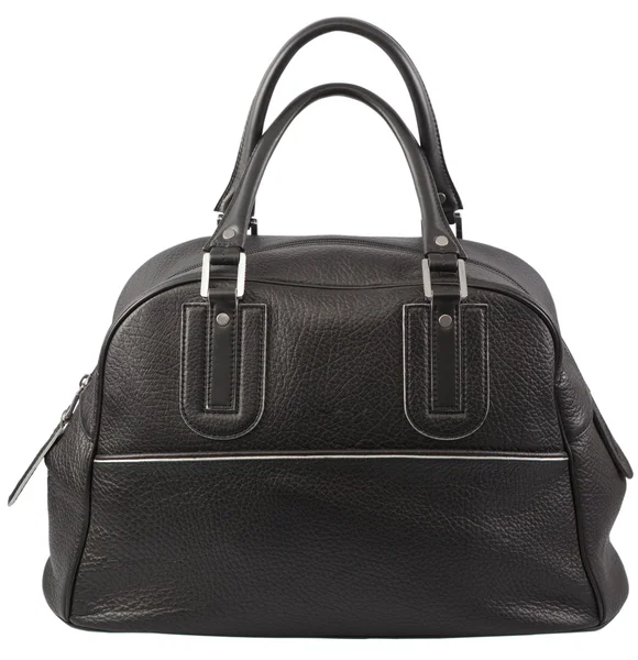 Black bag with handles — Stock Photo, Image