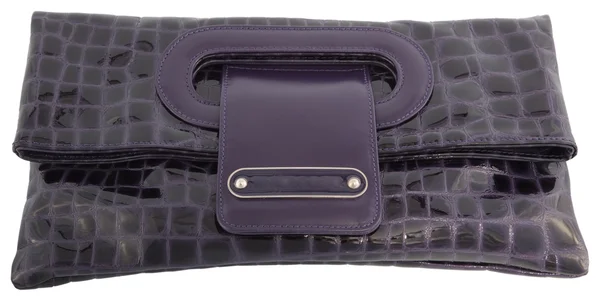 Маленький фиолетовый кошелек — стоковое фото