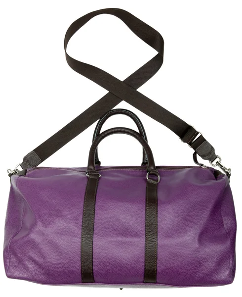 Violet road çanta — Stok fotoğraf