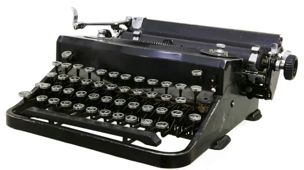 Gammal vintage skrivmaskin — Stockfoto