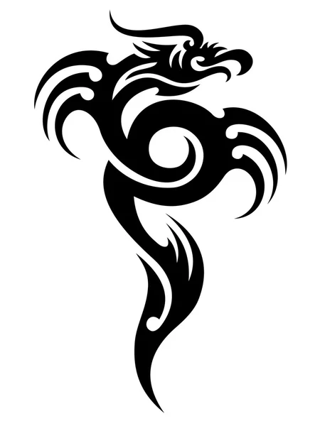 Dragon tattoo vector Stock Vectors, Royalty Free Dragon tattoo vector ...