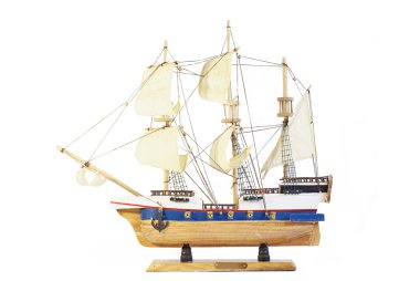 Model of ship clipart