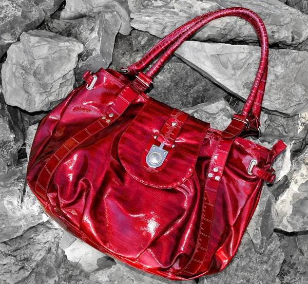 Női luxus táska — Stock Fotó