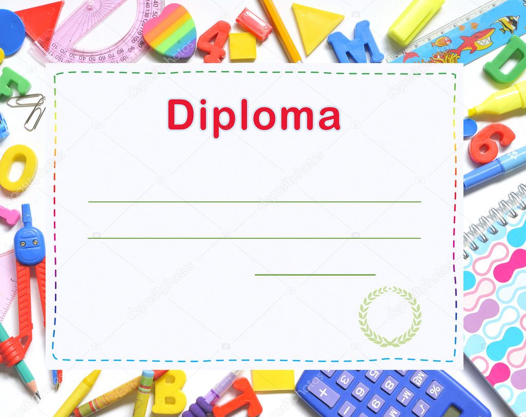 Preschool diploma