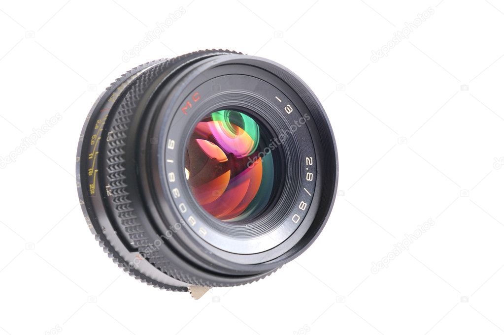 Isolated camera lens
