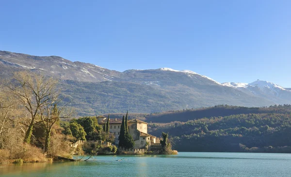 İtalyan eski kale manzara — Stok fotoğraf