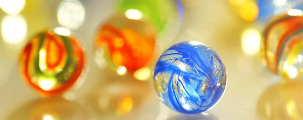 Стеклянные шарики — стоковое фото