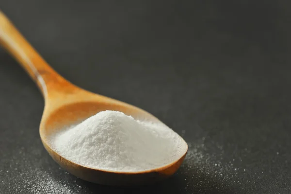Spoonful of bicarbonate — Stock Photo, Image