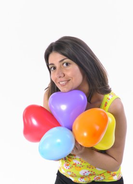 baloons kızla