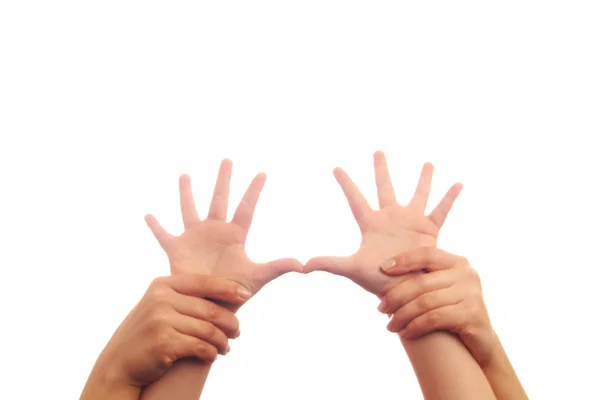 Eller yardım — Stok fotoğraf