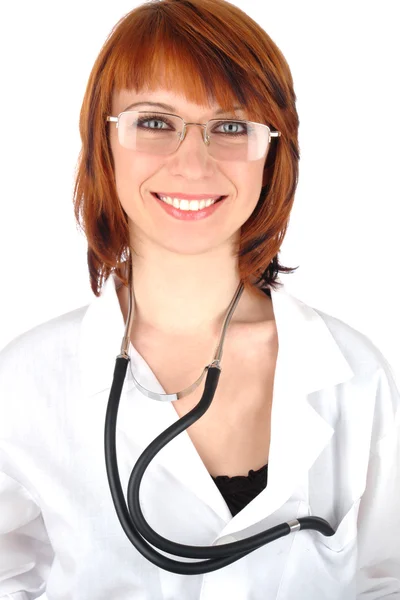 Mladý zdravotník žena — Stock fotografie