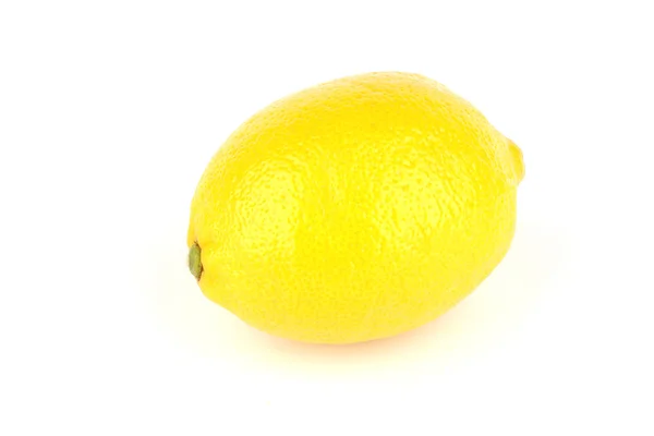 Limão isolado em um branco — Fotografia de Stock
