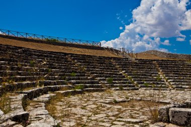 Ancient Theater in Palazzollo clipart