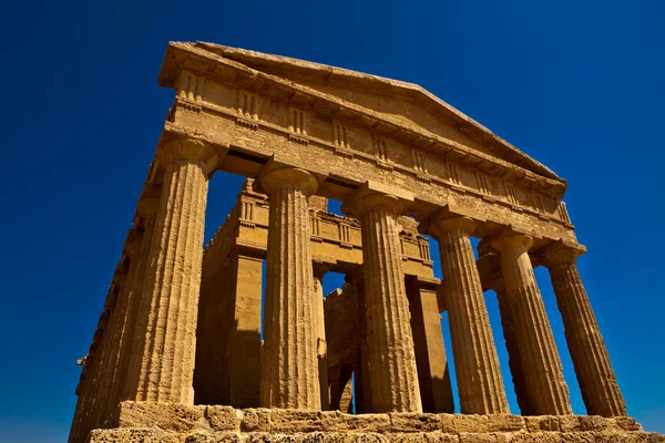 Agrigento świątynia doliny — Zdjęcie stockowe