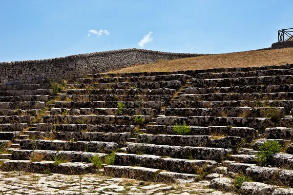 Ancient Theater in Palazzollo — Stock Photo, Image