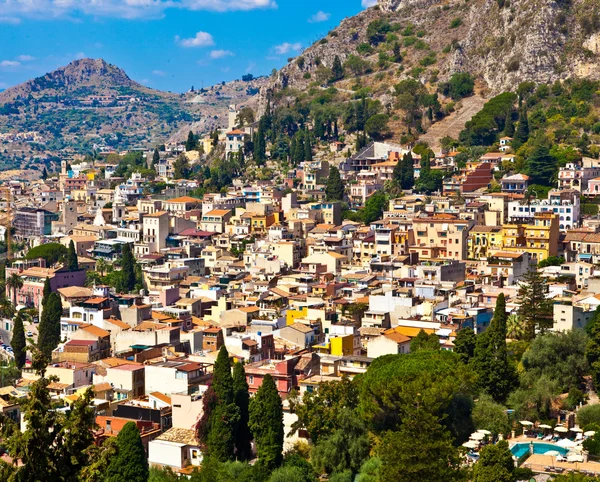 Panorama di Taormina — Foto Stock