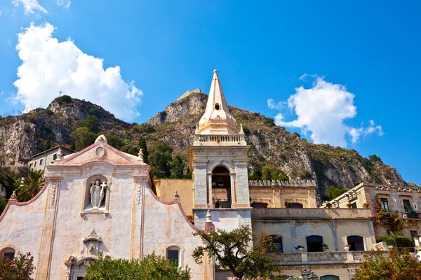 Iglesia Taormina — Foto de Stock