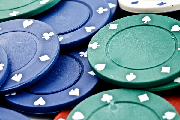 Poker informationsbladet — Stockfoto
