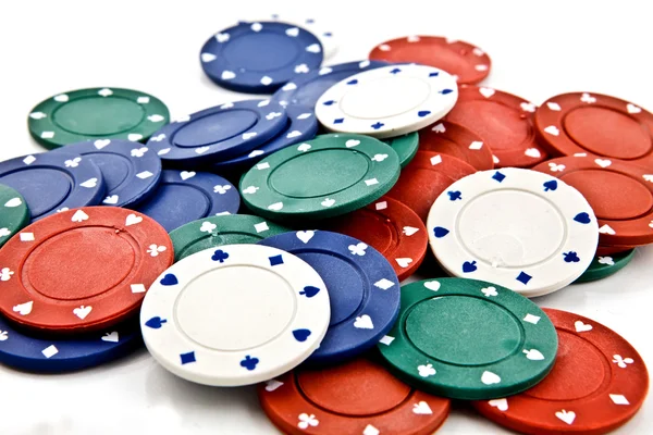 Informační list Poker — Stock fotografie