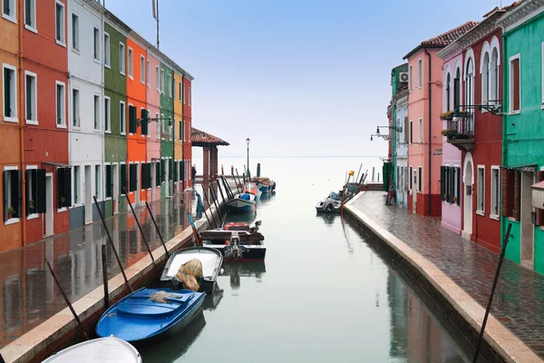 意大利，威尼斯： 布拉诺岛 — 图库照片