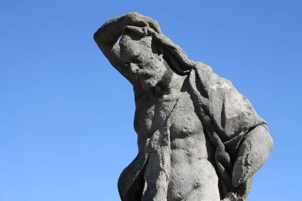 Italie, Côme : statue à Villa Olmo — Photo